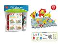126PCS DIY螺丝颗粒积木立体拼图